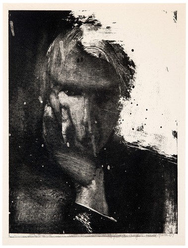 VINTAGE 1968 "THE POET SANDBURG" SIGNED LITHO BY HAROLD FRANK - 第 1/7 張圖片