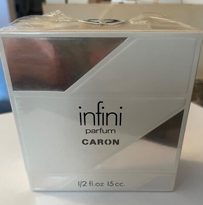 Vintage Infini By Caron 1/2 fl oz/15cc Parfum sealed in box RARE