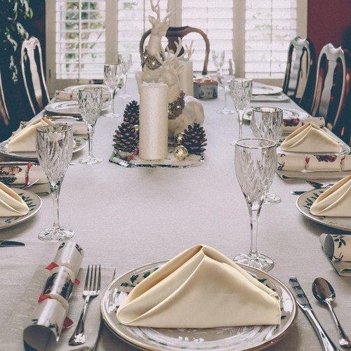 for Wedding Party Dinner Table Napkins Satin Cloth Napkins with Hemmed Edges - Picture 12 of 28