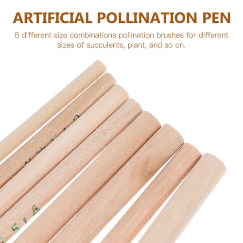 8Pcs Pollination Brushes For Fruit Tree And Succulent Plant Pollination - 第 7/12 張圖片