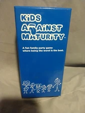Kids Against Maturity Card Game Complete Playable VG 