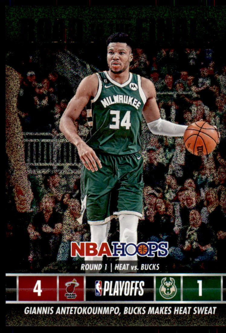 2023-24 Hoops #6 Giannis Antetokounmpo Road to the Finals First 