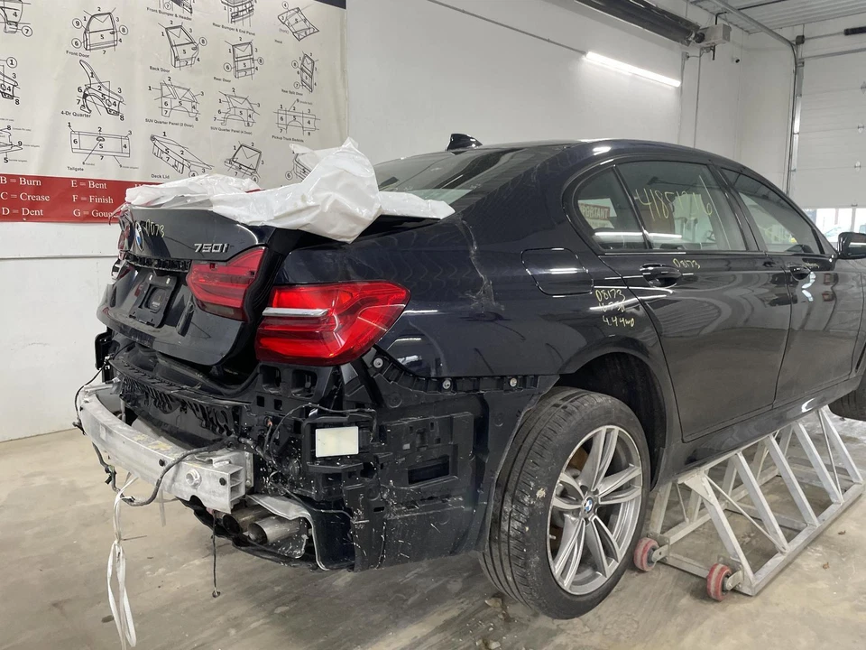 Used Front Left Seat Belt Front fits: 2016 Bmw 750I bucket driver retractor Fron Foto 3 de 4