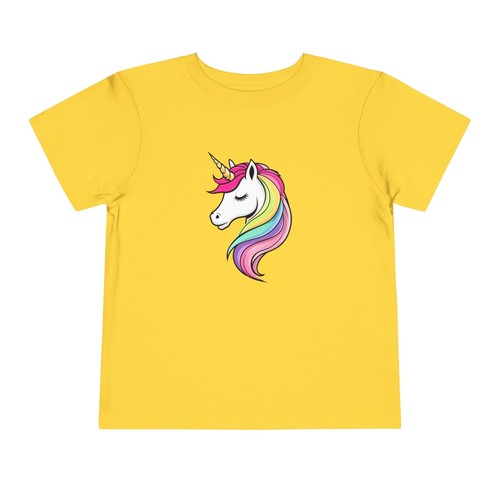 Rainbow Unicorn Toddler Tee, Cute Unicorn Shirt, Kids Birthday Gift, Playdate - Picture 10 of 19