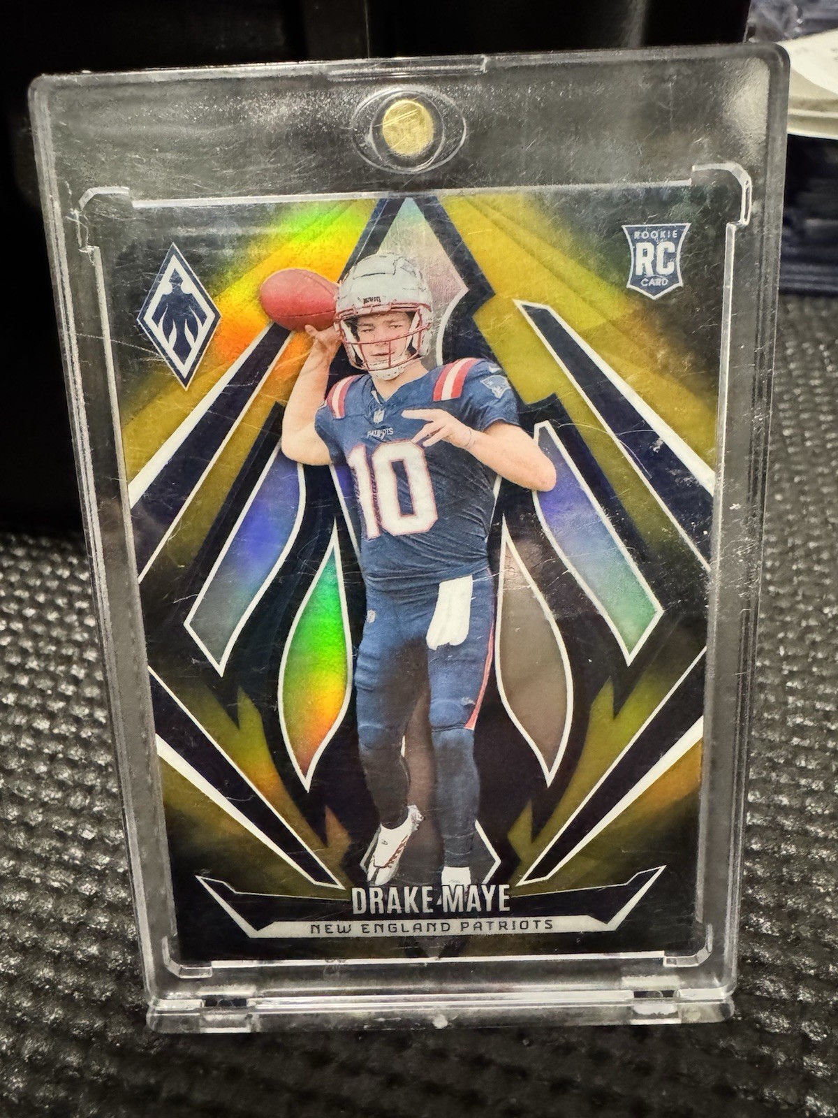 2024 Panini Phoenix - Drake Maye #179 Gold Fade /125 (RC) Patriots