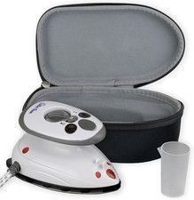 Mini Steam Iron - Travel Iron Steam Mini for Effortless Quilting, Crafting, and 