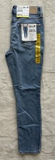 Seven7 High Rise Skinny Blue Denim Jeans Zip Button 5-Pocket Stretch
