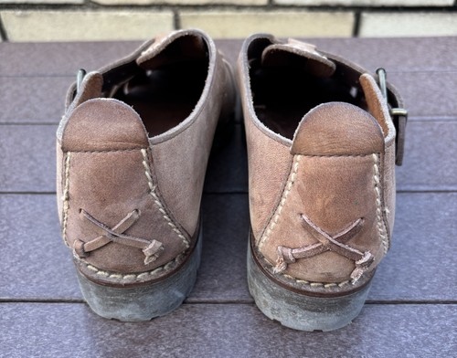 NUEVO Zapato Sandalia Pescador Cuero Marrón 8 B Polo Ralph Lauren Vintage Años 90 - Imagen 9 de 10