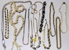 Vintage To Now Costume Jewelry Necklace Lot
