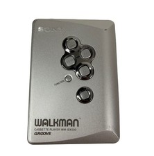 Sony Walkman WM-EX500 Thin Cassette Player Rare Silver As Is For Parts Or Repair