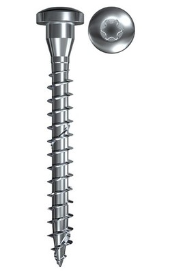fischer Power-Fast Holzverbinderschraube Vollgewinde Stahl verzinkt Panhead TX