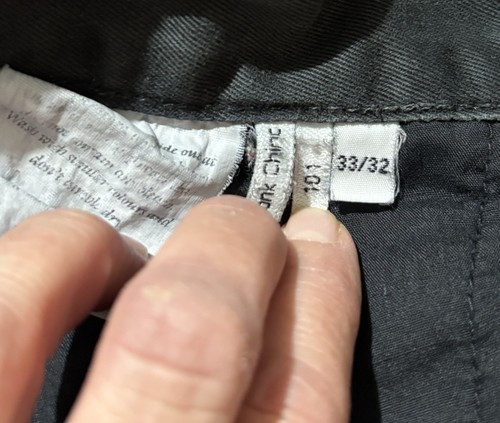 Dr Denim Men’s Black Jeans - Donk Chino - Size 33/32 - NEW NWOT (retail Sample) - Picture 5 of 6
