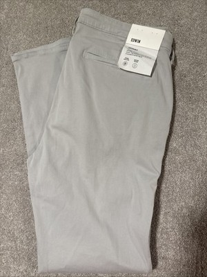 EDWIN Mens OTIS ENDURANCE CHINO PANTS OYSTER BEIGE~40 NEW, $168
