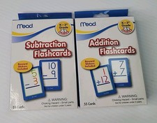 Addition & Subtraction Flashcards Cards by MEAD Homeschool Education Math