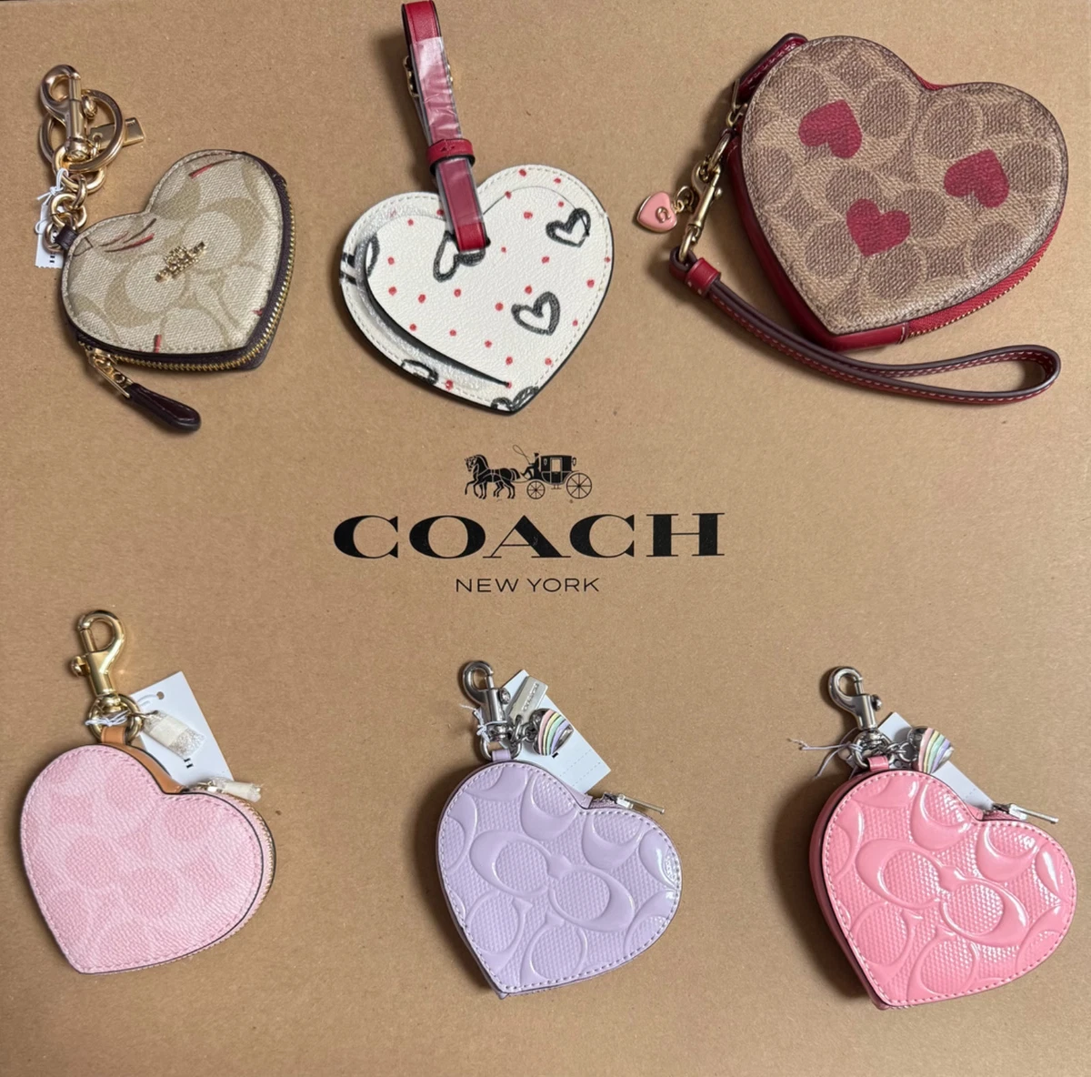 Coach Heart Handbag Charms for Women for sale | eBay
