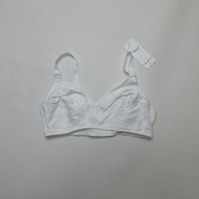 Triumph Damen Cotton Classic Stretch N BH Größe 40C weiß ohne Bügel Softcup