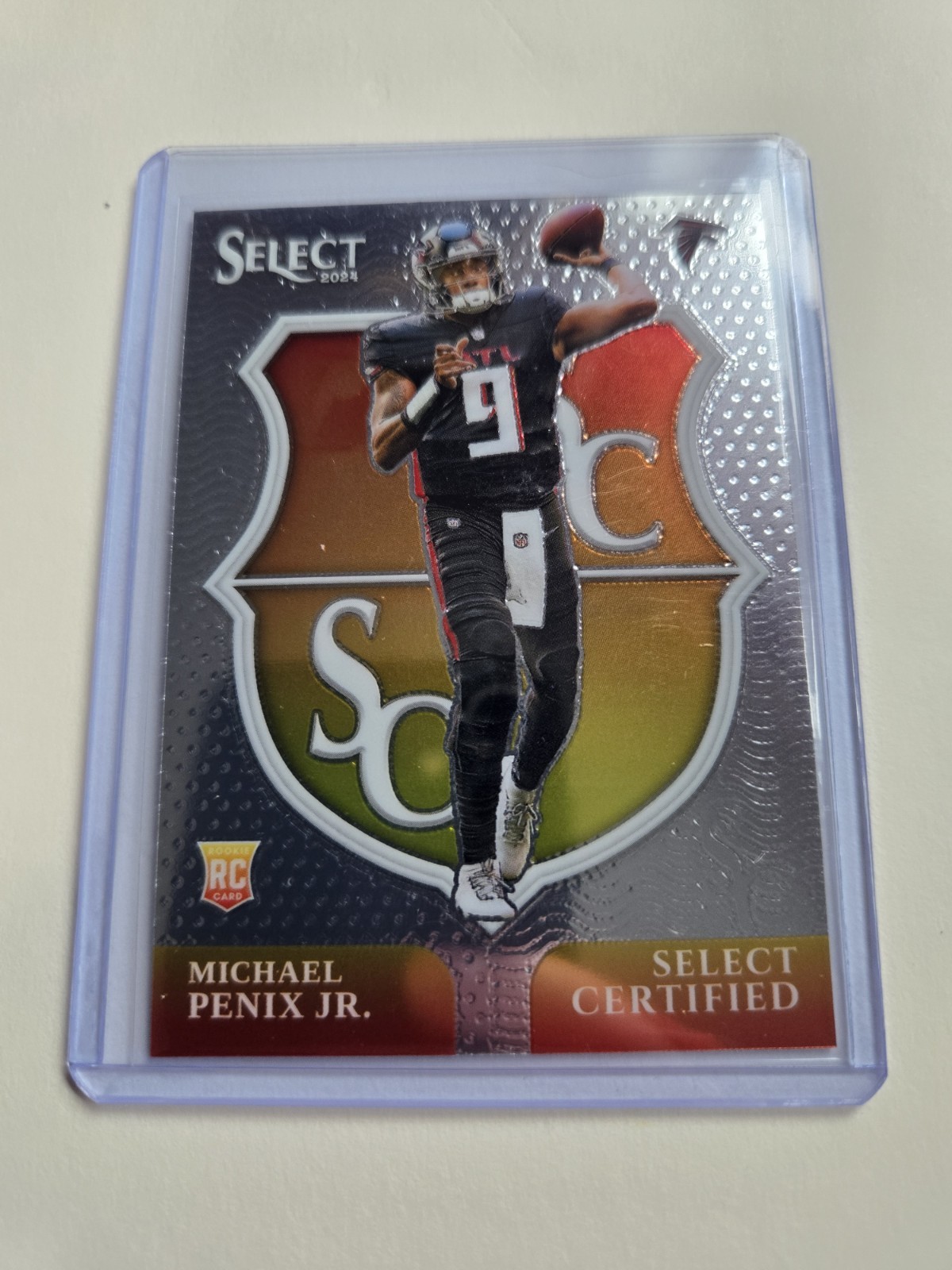 2024 Select Michael Penix Jr. Certified Rookies RC Rookie #9 Falcons
