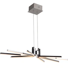 Craftmade 45728-LED Chrome Pinnacle 8 Arm 36" Led Chandelier