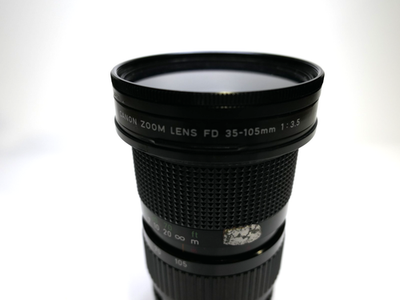 Canon FD 35-105mm f3.5 MF Zoom Lens for Film SLR - EX CONDITION