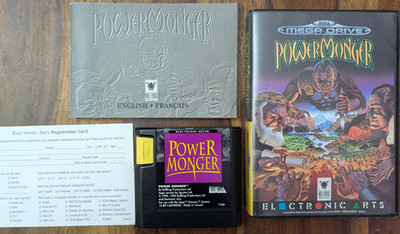 SEGA Mega Drive Spiel - Power Monger -  Sega MegaDrive