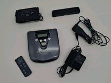 Vtg Kenwood DPC-971 Discman Portable CD Player Car Bundle w/ Accessories Remote
