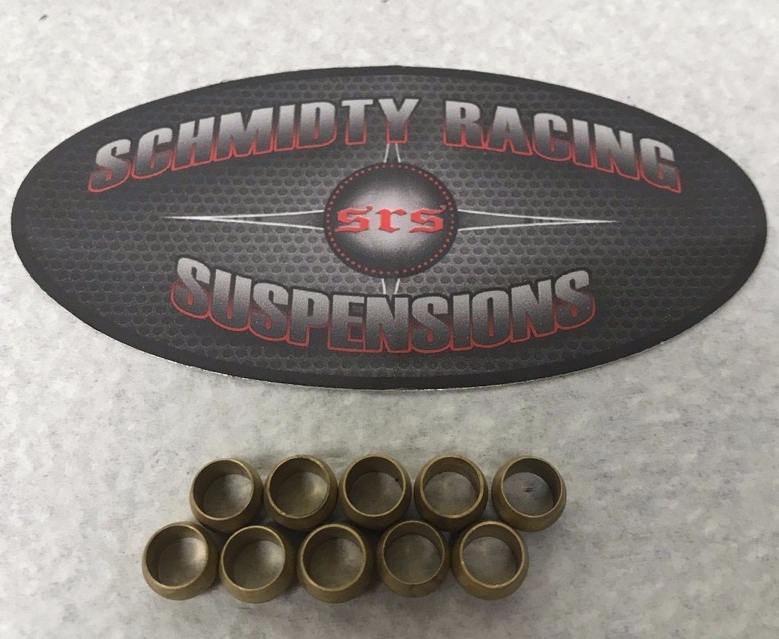 BRASS COMPRESSION FITTING FERRULE 1/4" TUBE QUANTITY OF 20