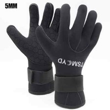 Men Women 5MM Neoprene Gloves Wear-Resistant Non-Slip Scuba Dive Equip Winter