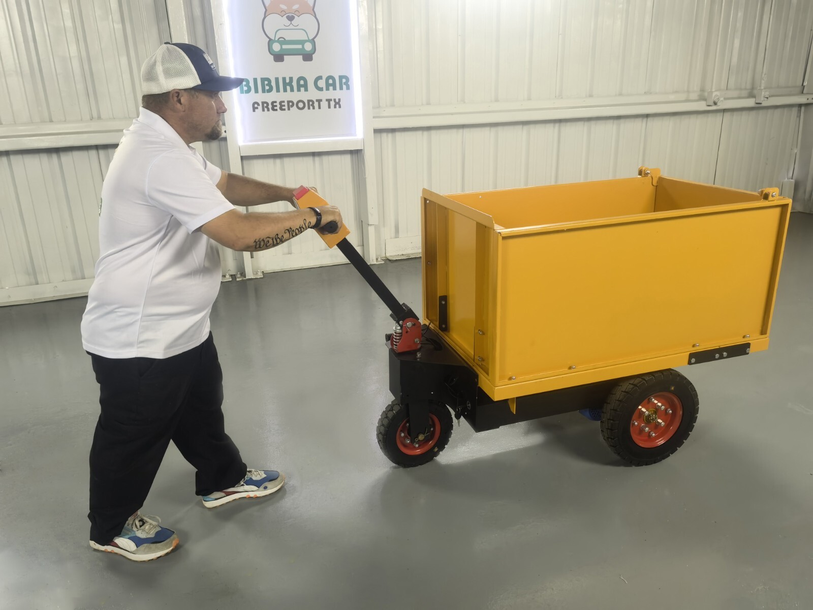 DUMP BUGGY 2000 lb ELECTRIC