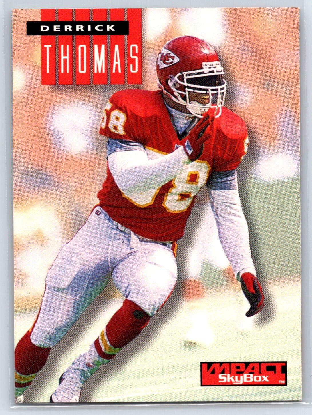 1994 SkyBox Impact Derrick Thomas Kansas City Chiefs #125