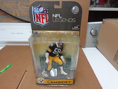 MCFARLANE JACK LAMBERT NFL LEGENDS 4 PITTSBURGH STEELER LINEBACKER
