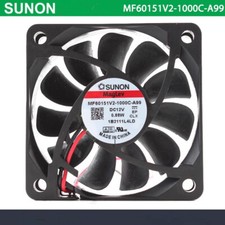 SUNON MF 60151V2-1000C-A99 6015 12V 0.88W 6cm Silent Cooling Fan