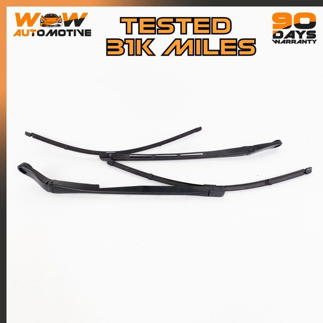 04-13 BENTLEY CONTINENTAL FLYING SPUR FRONT WINDSHIELD WASHER WIPER ARM SET OEM