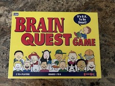 1993 Brain Quest Game University Games Educational Board Game For Grades 1-6