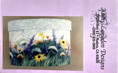 Tole Paint Pattern Packet Vtg 1994 Kathy Langdon Designs SPRING MEADOWS