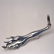 Image MC Kickstand for Harleys & Custom Bikes Flame