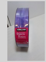 Costco Kirkland Wire-edged Ribbon Purple 50 Yd X 1.5 No Seams Continuous Costco Kirkland Wire-edged Ribbon Purple 50 Yd X 1.5 No Seams Continuous