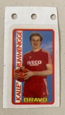 Aufkleber BRAVO Karl-Heinz Kalle Rummenigge Sticker Iveco Bayern München FCB