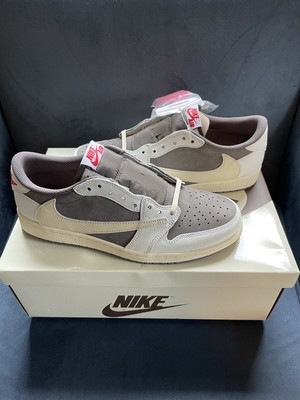 Jordan 1 Low OG x Travis Scott Reverse Mocha (DM7866-162) Sail & Ridgerock US 10 | eBay