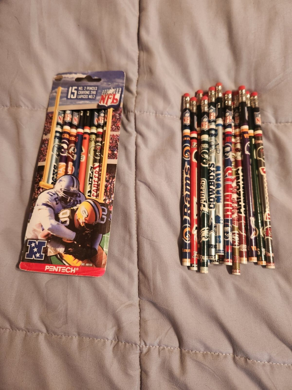 28 VINTAGE NFL TEAM PENCILS eBay