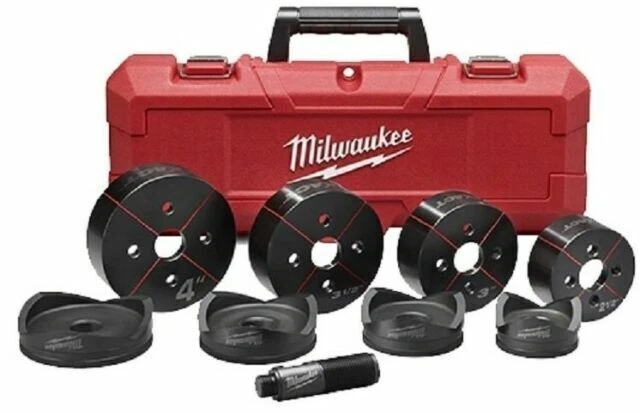 Milwaukee 49-16-2695 Exact 2-1/2 inch to 4 inch Knockout Set for