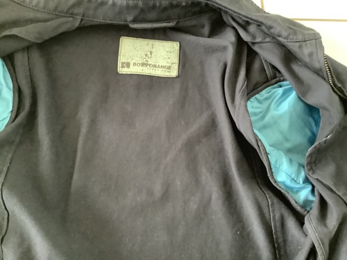 🇩🇪 Top Rarität Boss Luxus Jacke Model Navyblue Gr. M Blau NP 299,- - Bild 14 von 15