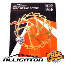 ALLIGATOR Light Weight Wind Cutter Disc Brake Rotor 140/160/180/203mm - Titanium