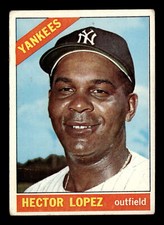Hector Lopez 1966 Topps #177 New York Yankees GD-VG