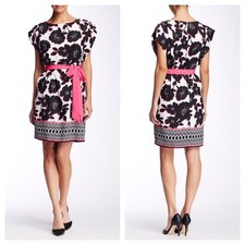  ELIZA J FLORAL PRINT  DRESS sz 14