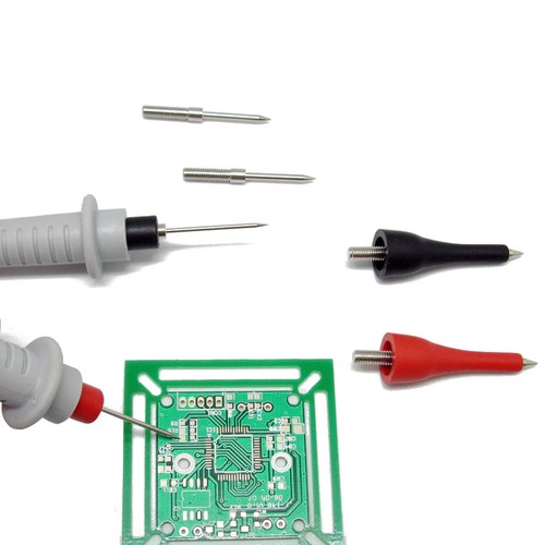 Pro Bananenstecker Prüfleitungen 4 FLUKE DMM Tester SMD Leitungen SMT 6 Ersatzstift USA - Bild 6 von 7