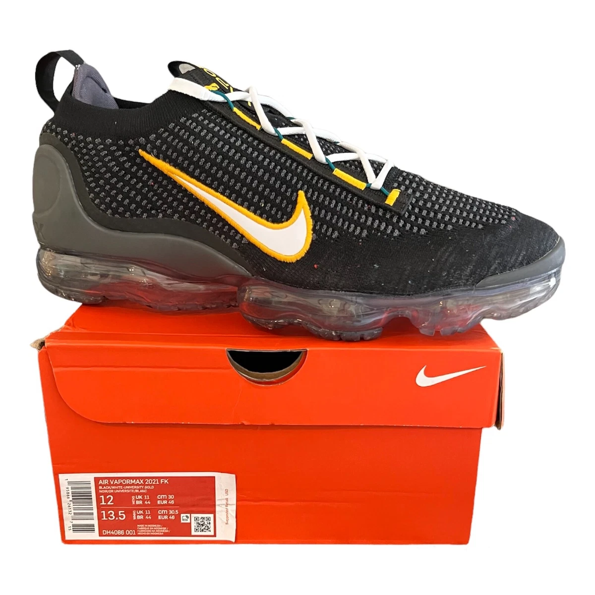 Vapormax sales noir doré