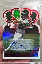 2021 Chronicles Football Michael Carter Crown Royale Rookie Die Cut Red Auto /75