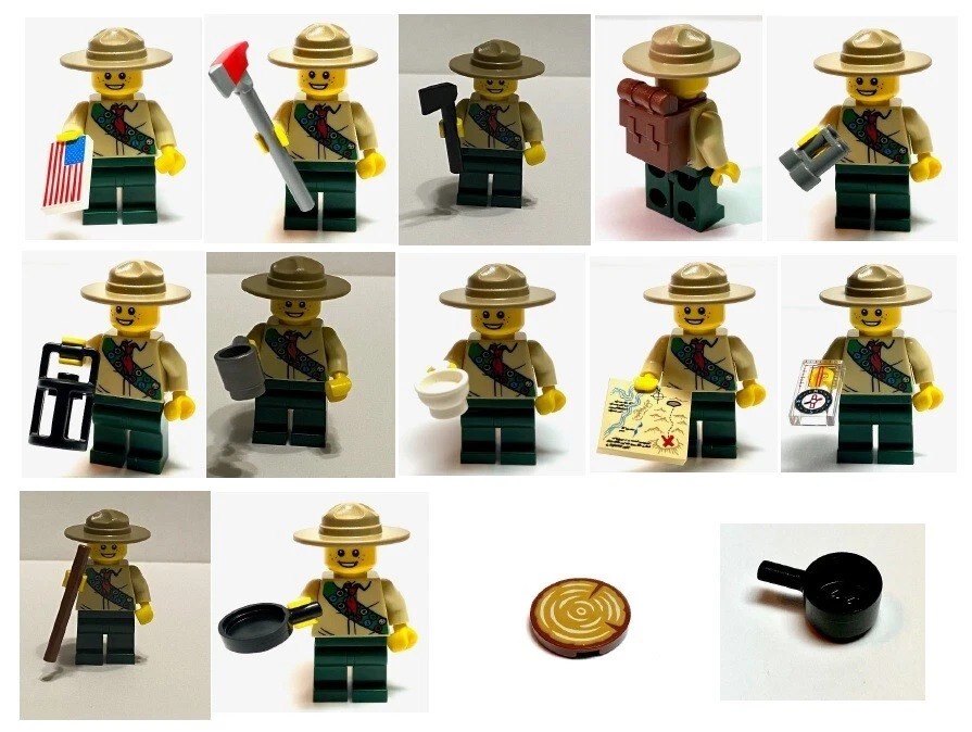Boy Scout / Girl Scout / Eagle Scout - Lego figure with accessories - PACKAGE #4 - Image 4 of 4