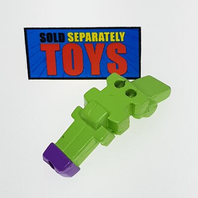 Transformer Heroe of Cybertron Constructicon Devastator RIGHT LEG PART PVC green