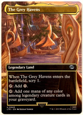 MTG The Grey Havens The Lord of the Rings 0443 BORDERLESS, NM!